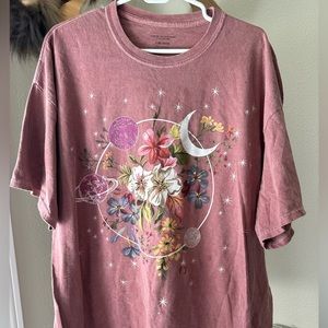 Urban Outfitters graphic floral tee